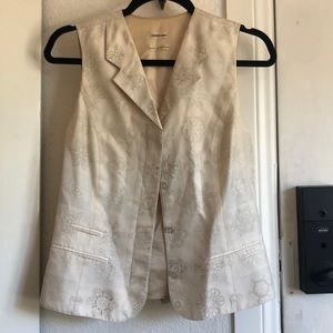 French silk vest